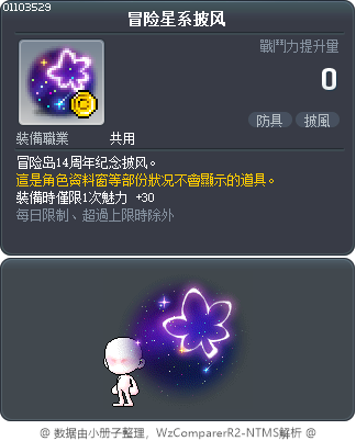 冒险星系披风 Tooltip
