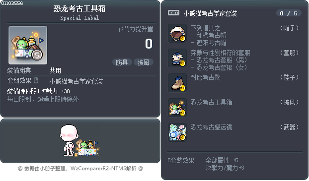 恐龙考古工具箱 Tooltip