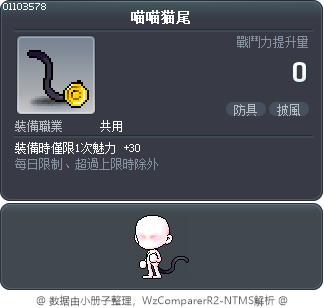 喵喵猫尾 Tooltip