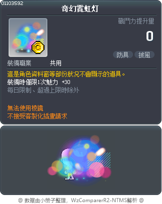 奇幻霓虹灯 Tooltip