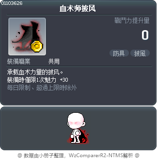 血术师披风 Tooltip