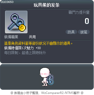 玩具熊的发条 Tooltip