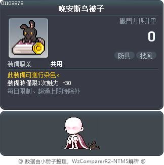 晚安斯乌被子 Tooltip