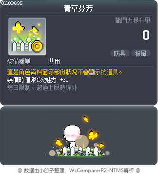 青草芬芳 Tooltip