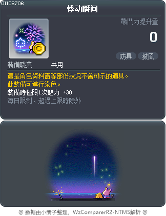 悸动瞬间 Tooltip