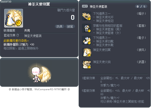 神圣天使羽翼 Tooltip