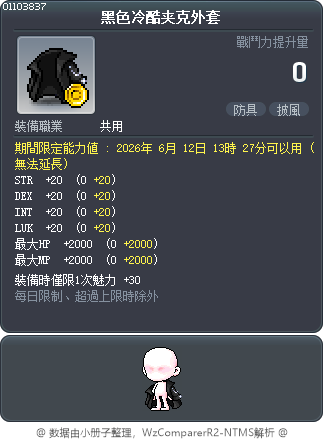 黑色冷酷夹克外套 Tooltip