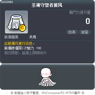 圣湖守望者披风 Tooltip