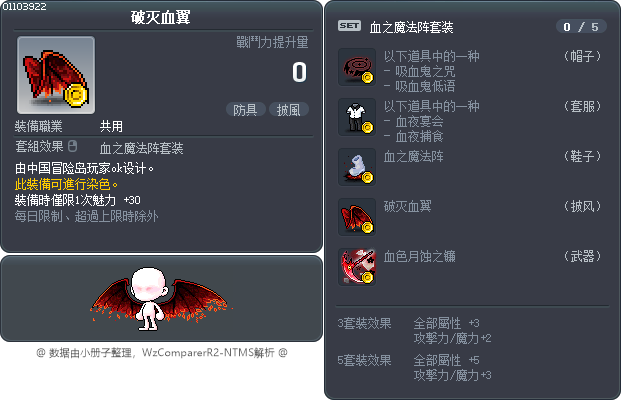 破灭血翼 Tooltip
