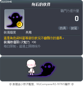 身后的伙伴 Tooltip