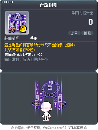 亡魂指引 Tooltip