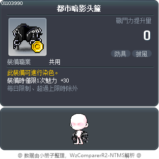 都市暗影头箍 Tooltip