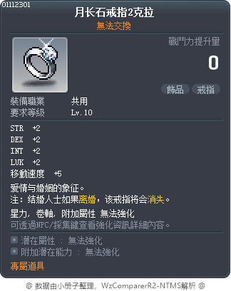 月长石戒指2克拉 Tooltip