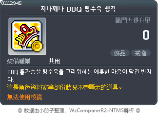 자나깨나 BBQ 탕수육 생각 Tooltip