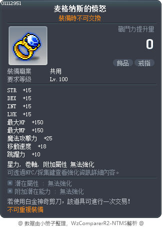 麦格纳斯的愤怒 Tooltip