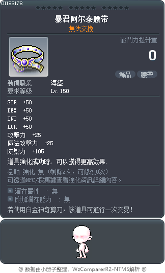 暴君阿尔泰腰带 Tooltip