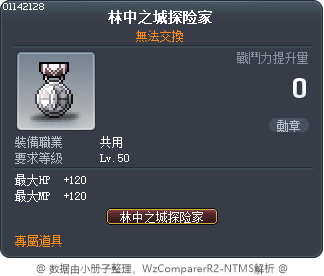 奇幻村探險家 Tooltip