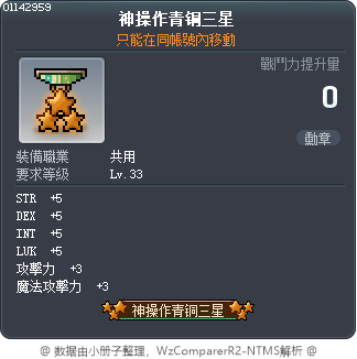 神操作青铜三星 Tooltip