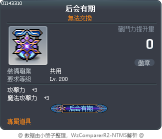 后会有期 Tooltip
