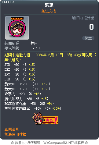 惠惠 Tooltip