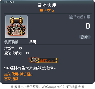 副本大师 Tooltip