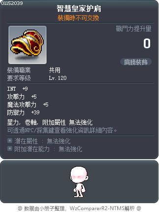 智慧皇家护肩 Tooltip