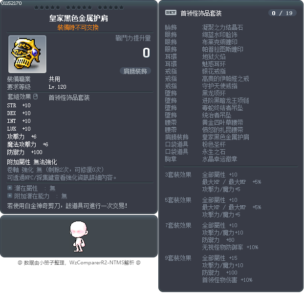 皇家暗黑合金護肩 Tooltip