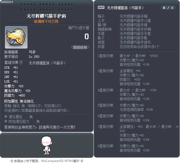 无尽辉耀弓箭手护肩 Tooltip