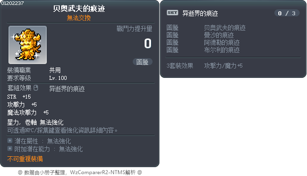 贝奥武夫的痕迹 Tooltip