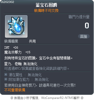 蓝宝石图腾 Tooltip