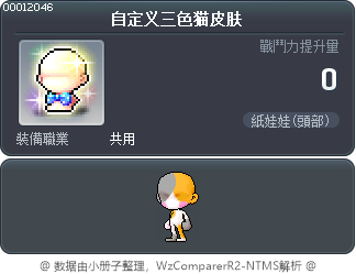 自定义三色猫皮肤 Tooltip