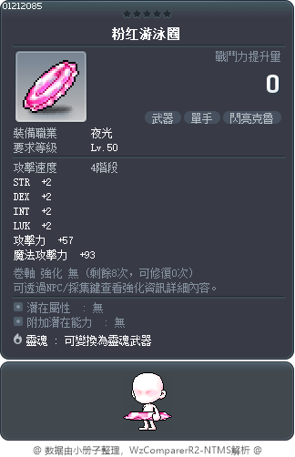 粉红游泳圈 Tooltip