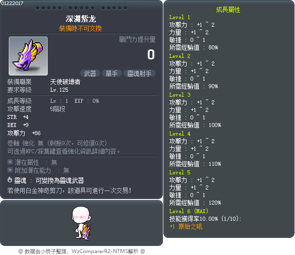 深渊紫龙 Tooltip