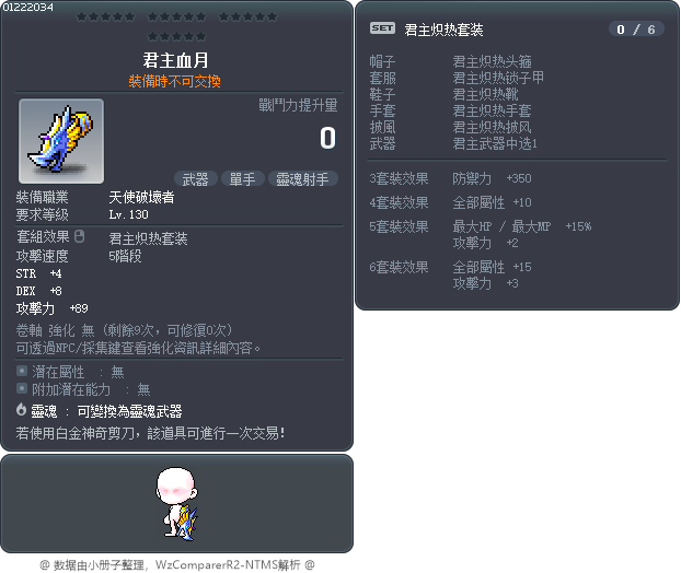 君主血月 Tooltip