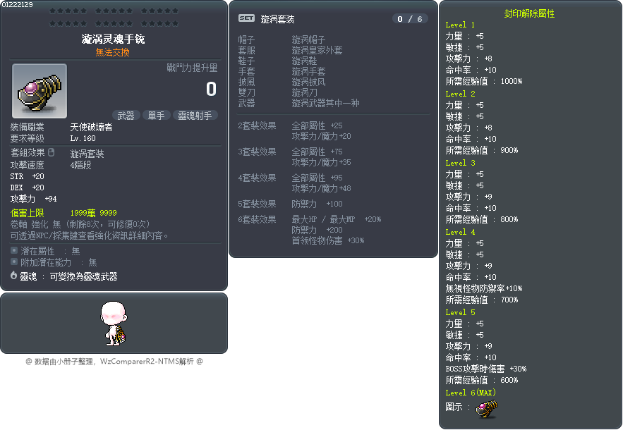 漩涡灵魂手铳 Tooltip