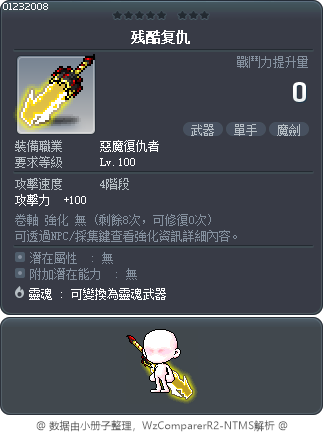 残酷复仇 Tooltip