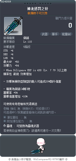 神龙惩罚之针 Tooltip