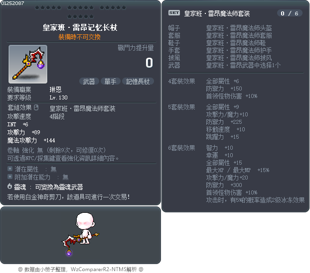 皇家班·雷昂记忆长杖 Tooltip