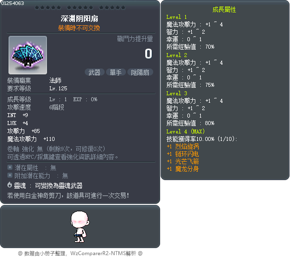 深渊阴阳扇 Tooltip