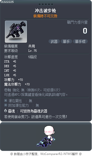 冲击波步枪 Tooltip