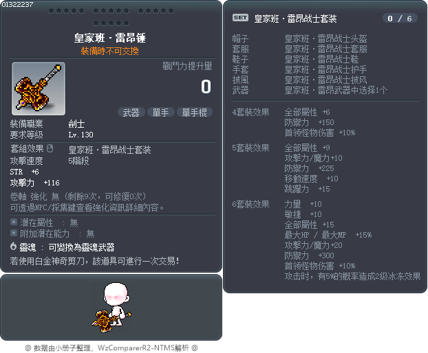 皇家班·雷昂锤 Tooltip