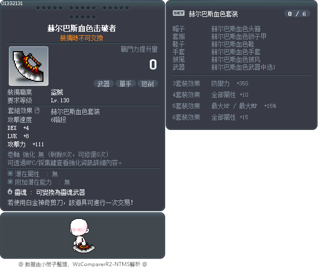 赫尔巴斯血色击破者 Tooltip