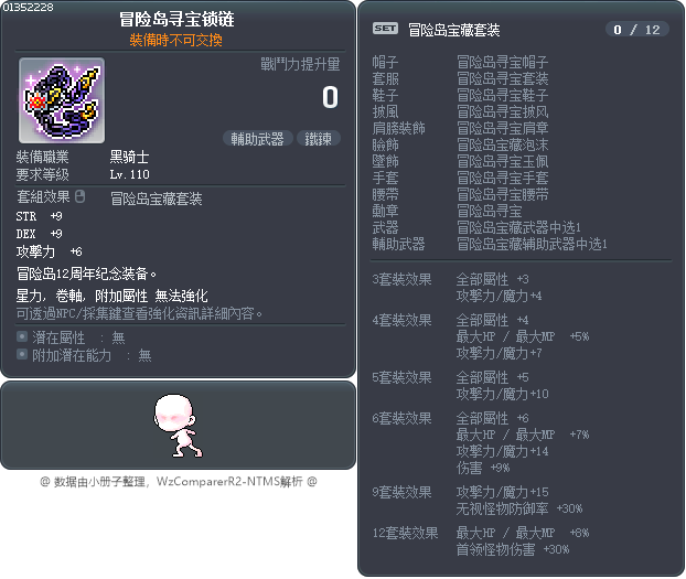 冒险岛寻宝锁链 Tooltip