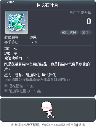 月石幻葉 Tooltip