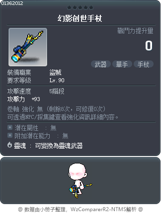 幻影创世手杖 Tooltip