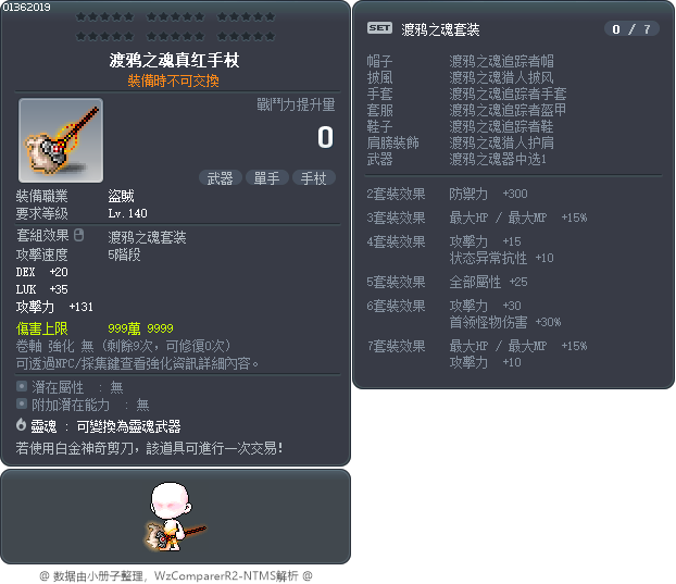 渡鸦之魂真红手杖 Tooltip