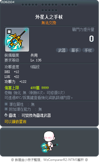 外星人之手杖 Tooltip