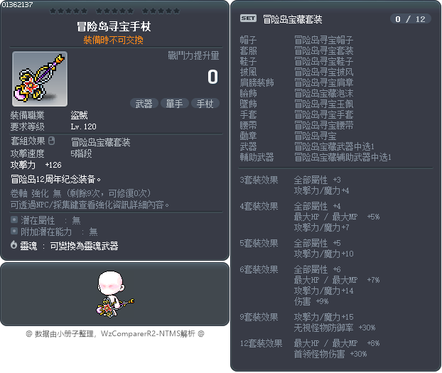 冒险岛寻宝手杖 Tooltip