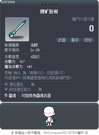 锂矿短杖 Tooltip