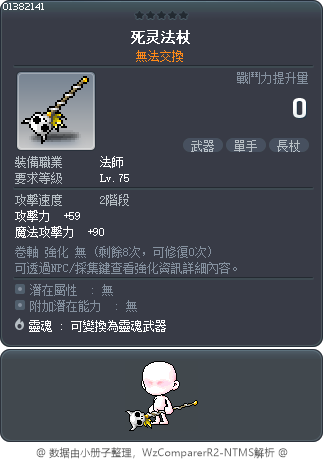 死灵法杖 Tooltip